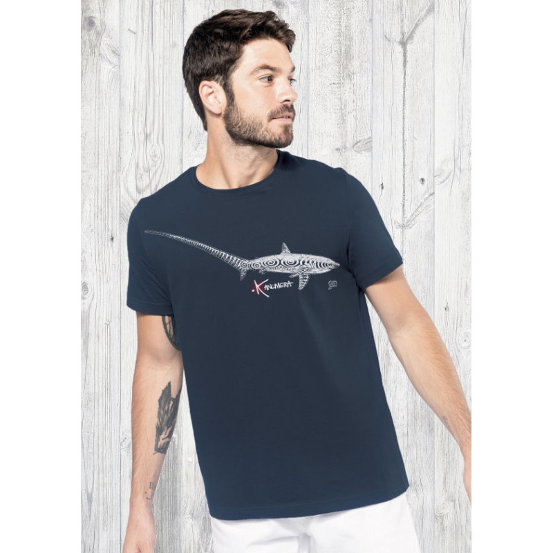 T shirt Bio Le Requin Renard