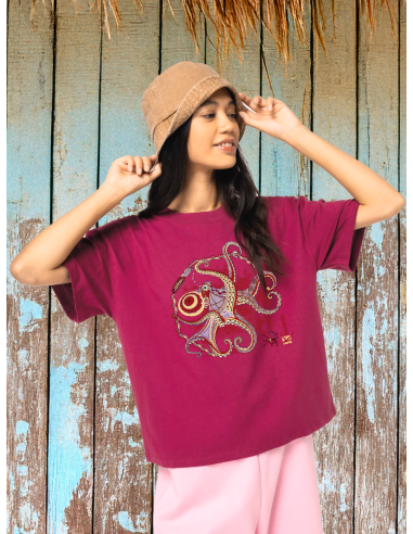 Octopus Loose organic T-shirt